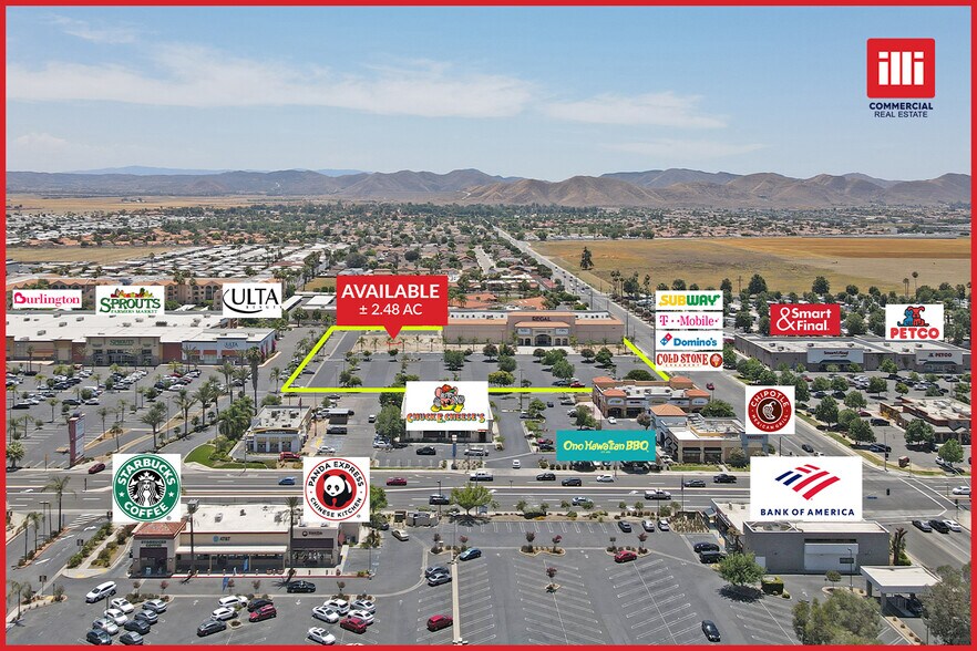 W Florida Ave & Kirby St, Hemet, CA à louer - Photo de l’immeuble – Image 1 sur 14