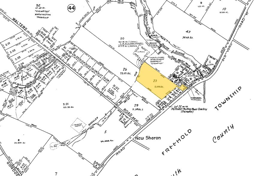1400 Old York Rd, Trenton, NJ à vendre - Plan cadastral – Image 2 sur 6
