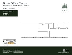 155 Bovet Rd, San Mateo, CA à louer Plan d’étage– Image 1 sur 1