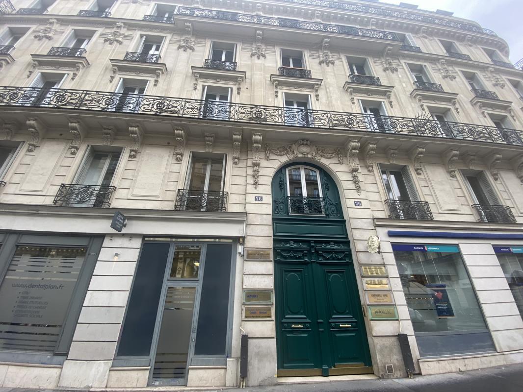Rue Du Quatre Septembre, Paris à louer Photo de l’immeuble– Image 1 sur 9