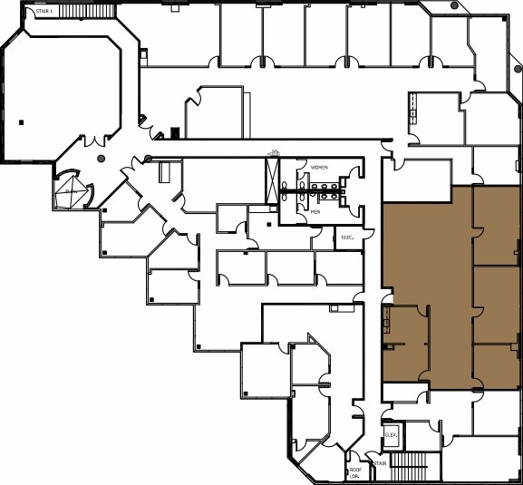 3602 Inland Empire Blvd, Ontario, CA à louer Plan d’étage– Image 1 sur 2