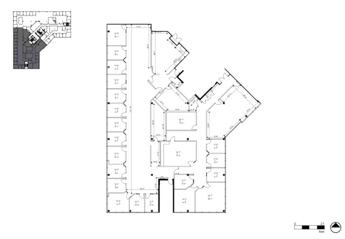110 Matheson Blvd W, Mississauga, ON à louer Plan d’étage– Image 1 sur 1
