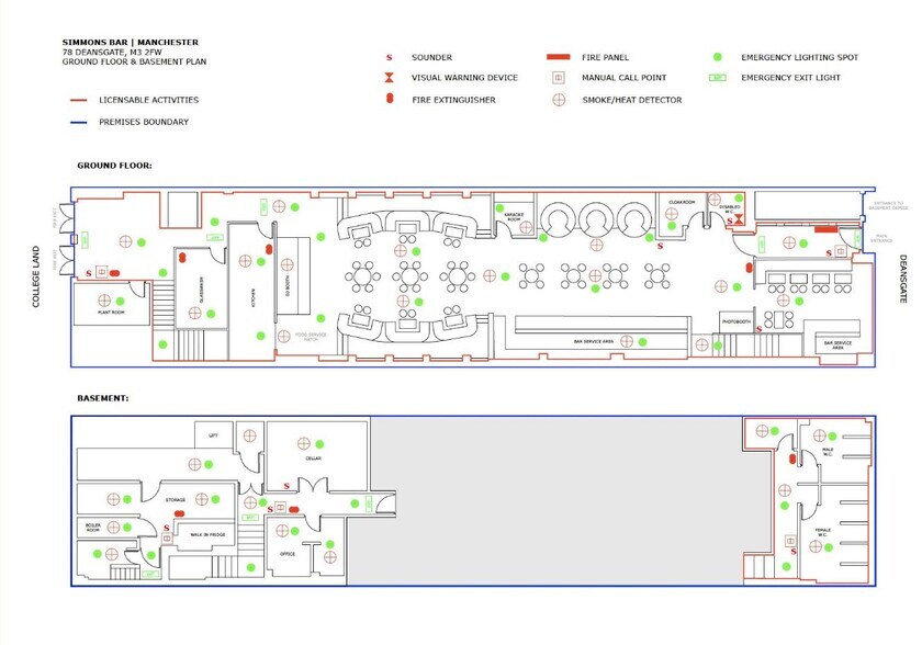 76-80 Deansgate, Manchester à louer - Plan d’étage – Image 2 sur 3