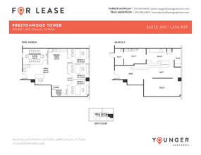 5151 Belt Line Rd, Dallas, TX à louer Plan d’étage– Image 1 sur 1