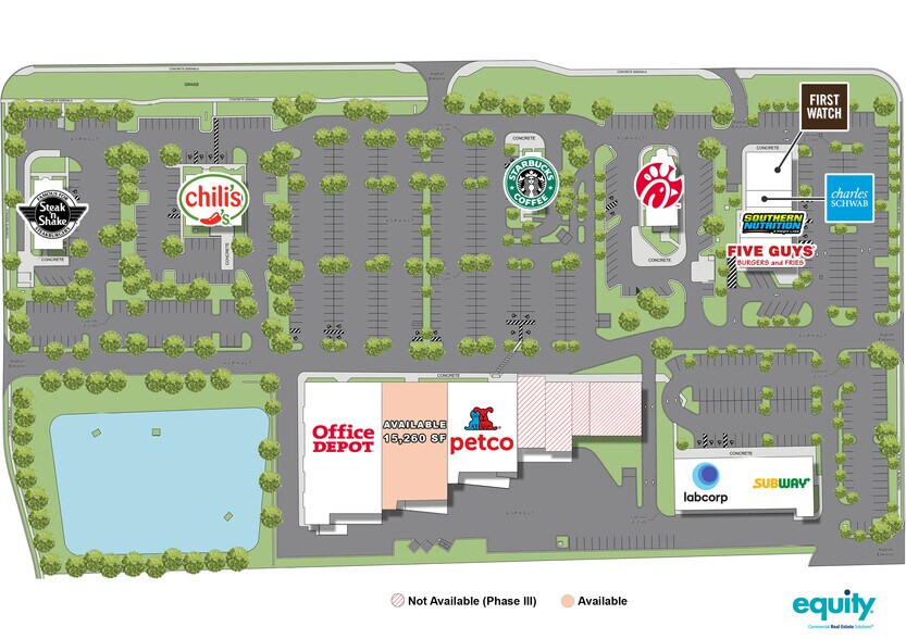 2561 - 2559 E SR 50, Clermont, FL à louer - Plan de site – Image 2 sur 8