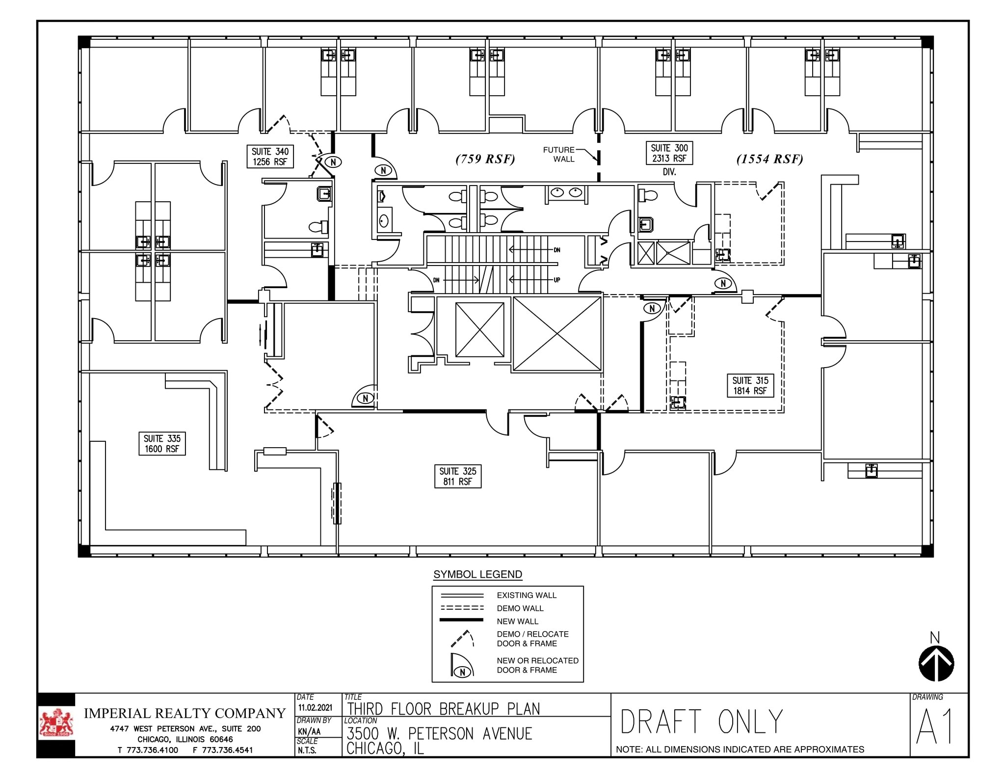 3500 W Peterson Ave, Chicago, IL à louer Plan de site– Image 1 sur 18