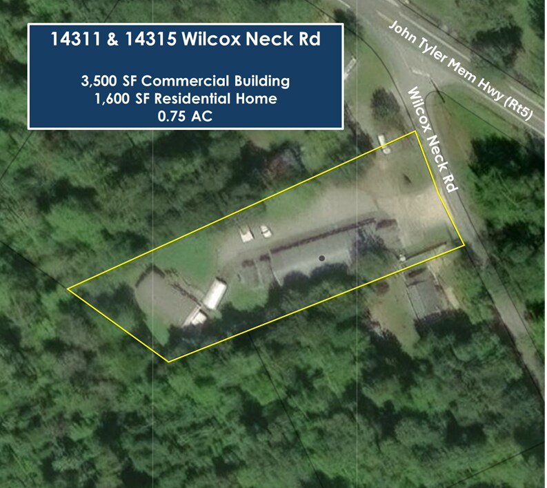 14311 and 14315 Wilcox Neck Rd portefeuille de 2 biens à vendre sur LoopNet.fr Photo principale– Image 1 sur 15