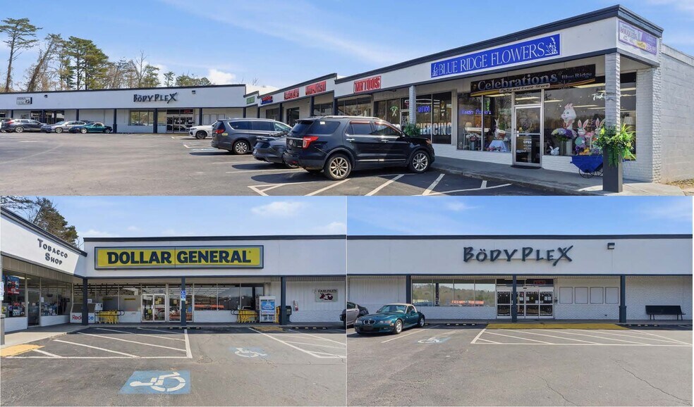 Blue Ridge Plaza portefeuille de 3 biens à vendre sur LoopNet.fr - Photo principale – Image 1 sur 5
