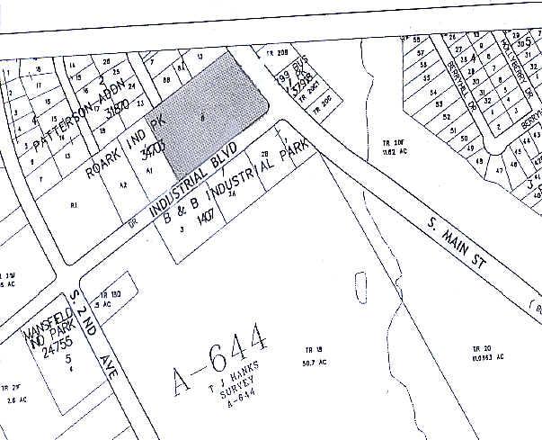 300 Industrial Blvd, Mansfield, TX à vendre - Plan cadastral – Image 2 sur 14