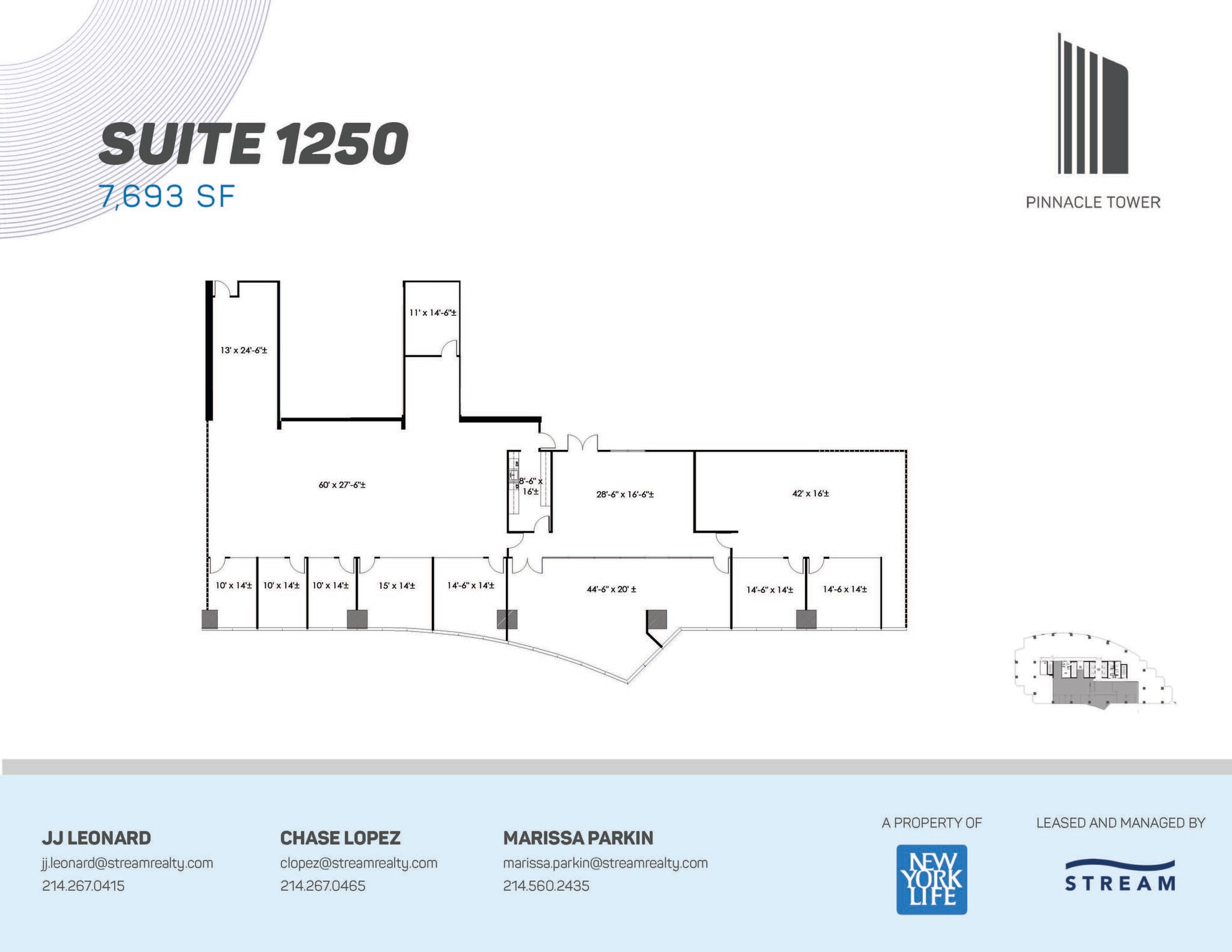 5005 Lyndon B Johnson Fwy, Dallas, TX à louer Plan d’étage– Image 1 sur 1