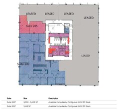 6400 Goldsboro Rd, Bethesda, MD à louer Plan d’étage– Image 1 sur 1