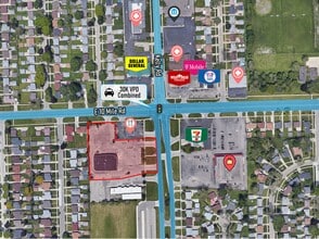 24931 Kelly Rd, Eastpointe, MI - VUE AÉRIENNE vue de carte