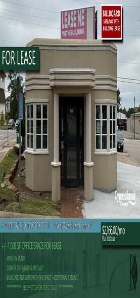 530 Metcalf, Conroe, TX à louer - Photo de l’immeuble – Image 3 sur 5