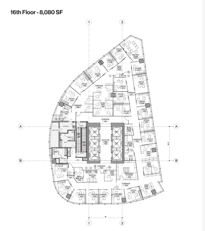 1021 W Hastings St, Vancouver, BC à louer Plan d’étage– Image 1 sur 1