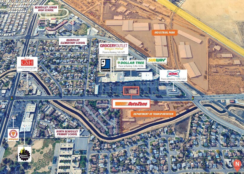 1125 Olive Dr, Bakersfield, CA à vendre - Photo de l’immeuble – Image 3 sur 3