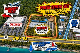 Plus de détails pour 320 E Miracle Strip Pky, Mary Esther, FL - Local commercial à vendre