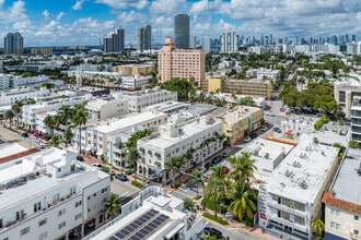 860 Collins Ave, Miami Beach, FL - Vue aérienne vue de carte