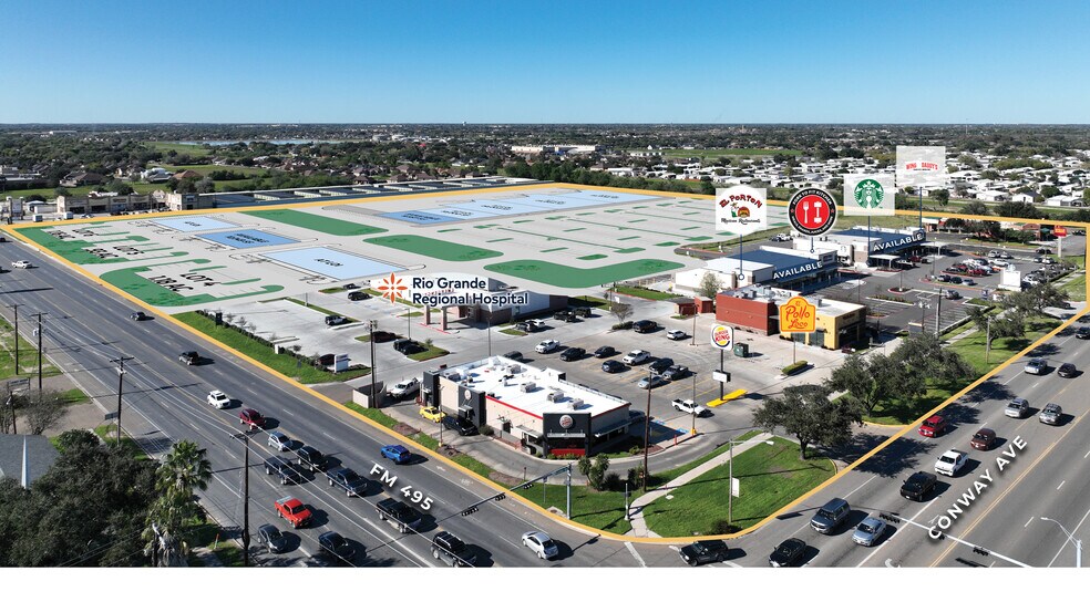 NWC FM 495 & Conway, Mission, TX à louer - Photo de l’immeuble – Image 2 sur 4