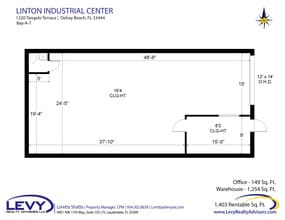 1220 Tangelo Ter, Delray Beach, FL à louer Plan d’étage– Image 2 sur 2
