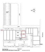 4412 27 St, Vernon, BC à louer Plan d’étage type– Image 2 sur 2