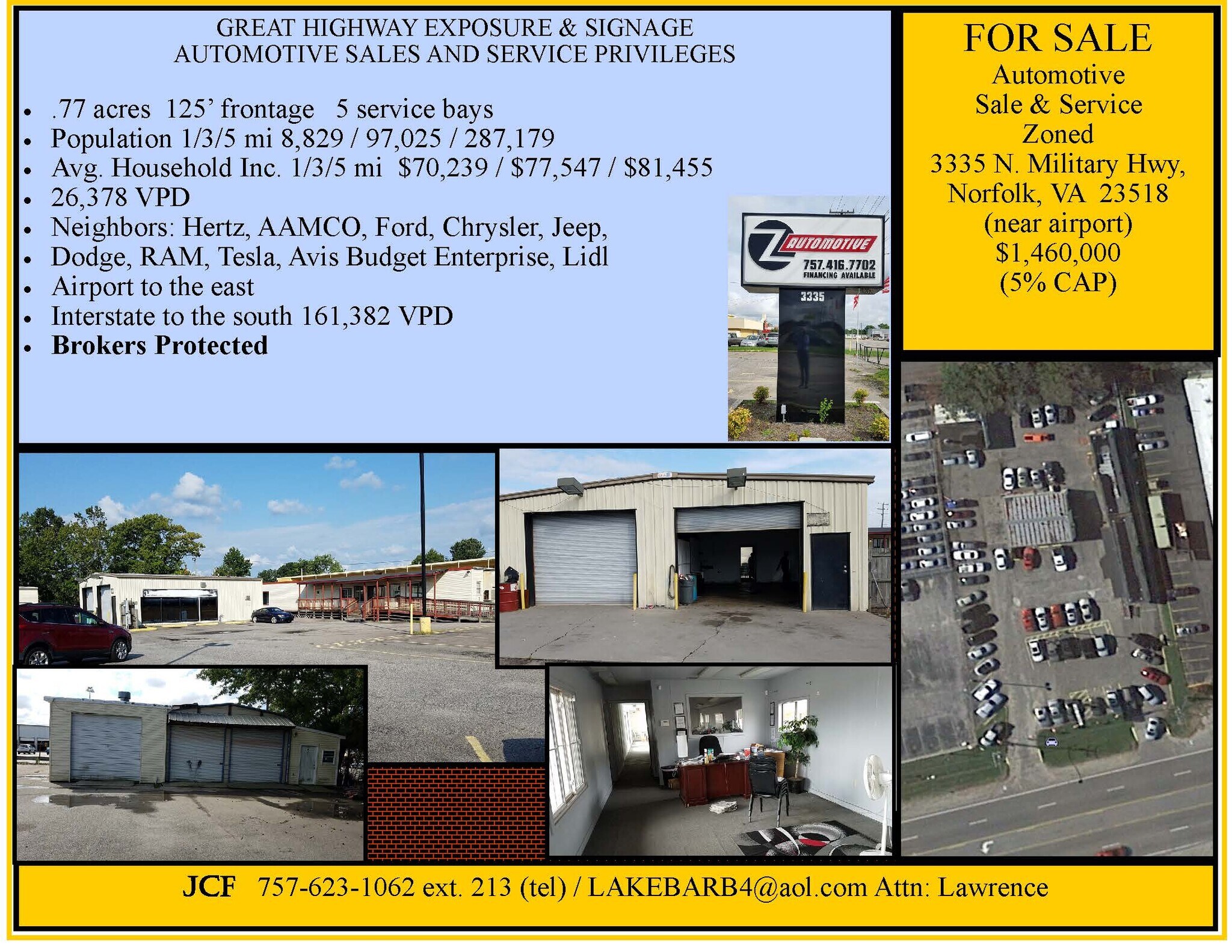 3335 N Military Hwy, Norfolk, VA à vendre Photo principale– Image 1 sur 15
