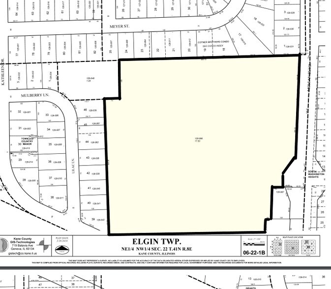 302-308 S McLean Blvd, Elgin, IL à vendre - Plan cadastral – Image 2 sur 5