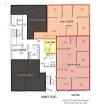 4200 Euclid Ave, Rolling Meadows, IL à louer Plan d’étage– Image 1 sur 2