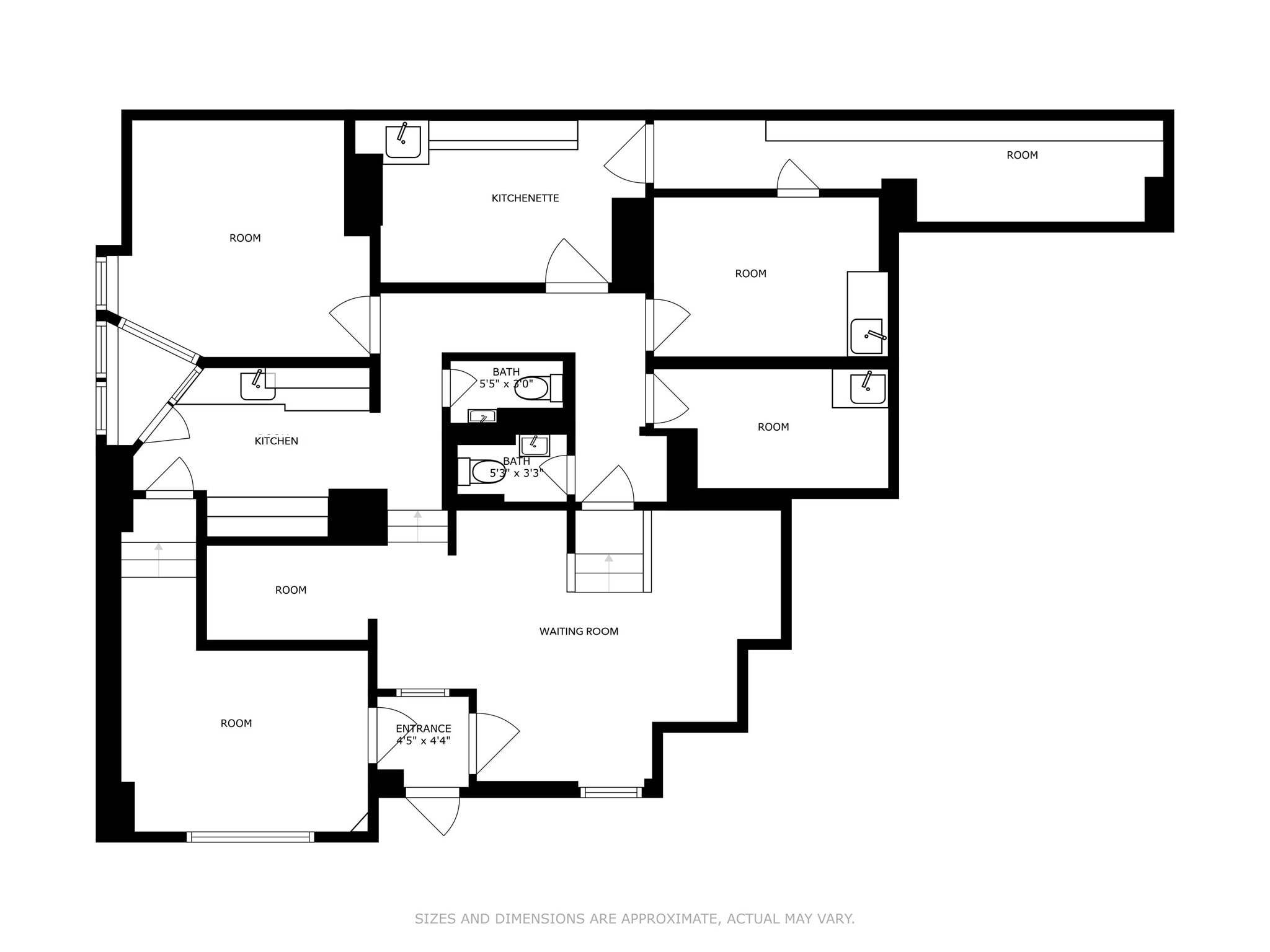 10 W 66th St, New York, NY à louer Plan d’étage– Image 1 sur 13