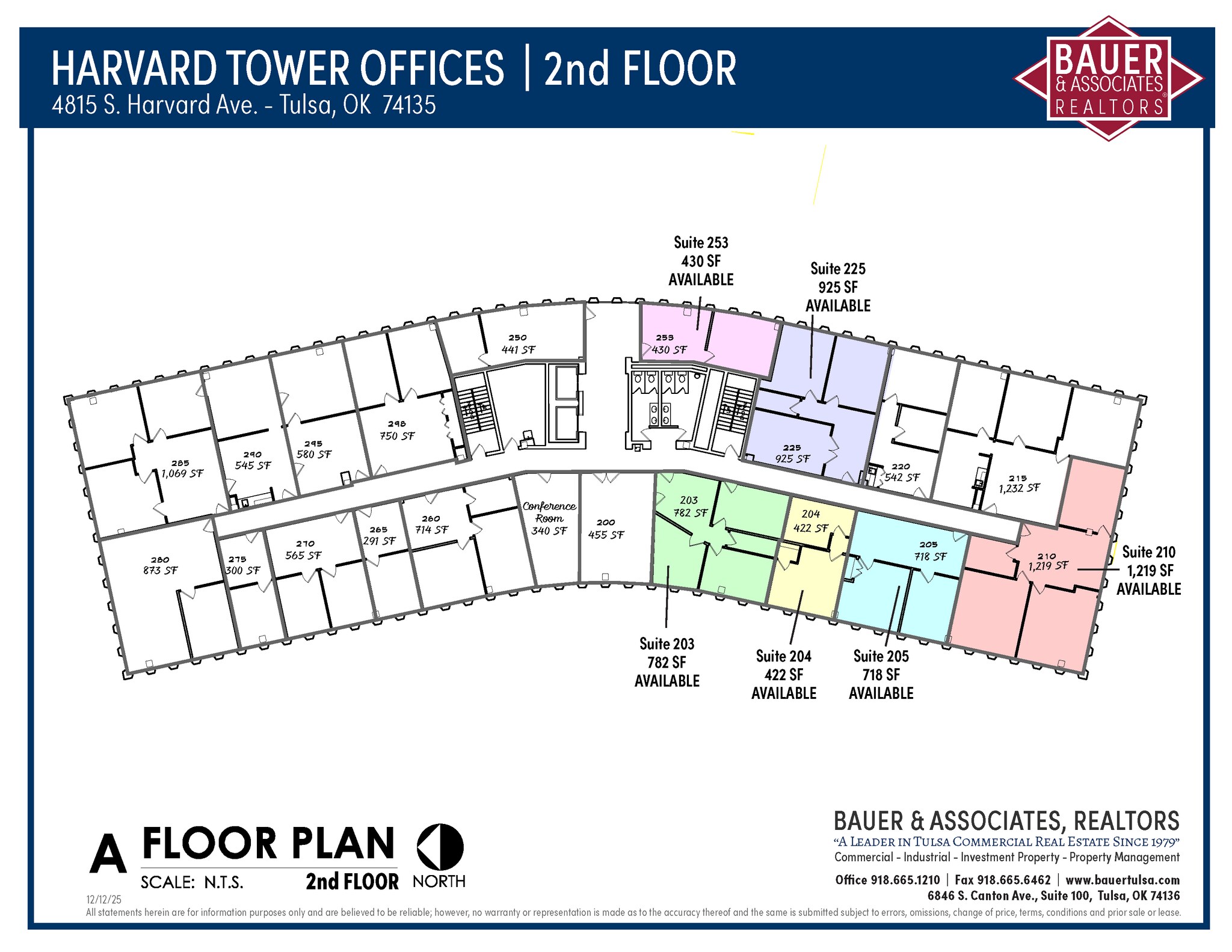 4815 S Harvard Ave, Tulsa, OK à louer Plan de site– Image 1 sur 1