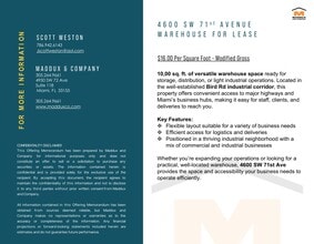 4600-4618 SW 71st Ave, Miami, FL à louer Photo intérieure– Image 2 sur 5