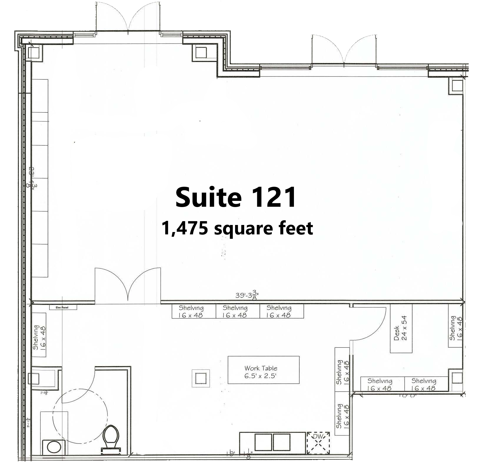 9108 Old Battlefield Blvd, Spotsylvania, VA à louer Plan d’étage– Image 1 sur 2