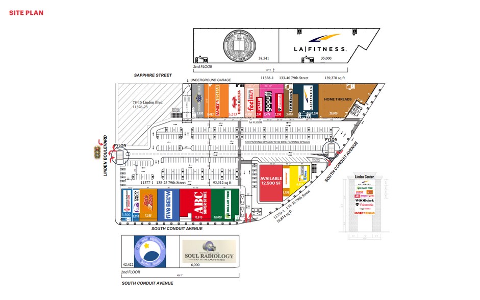 Local commercial dans Howard Beach, NY à louer - Plan de site – Image 3 sur 4