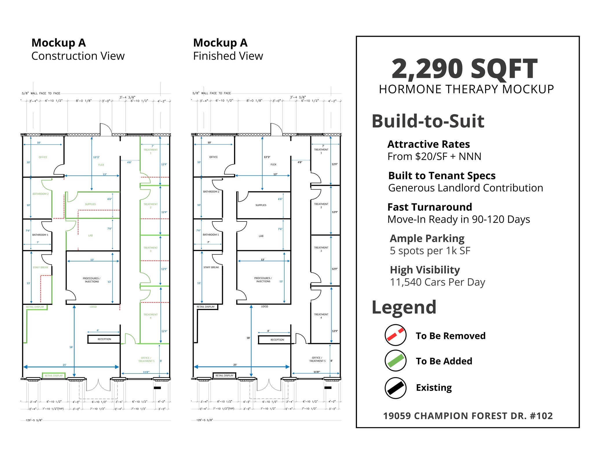 19059 Champion Forest Dr, Spring, TX à louer Plan de site– Image 1 sur 10
