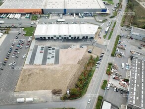 Marquette-lez-Lille, NOR - Vue aérienne vue de carte