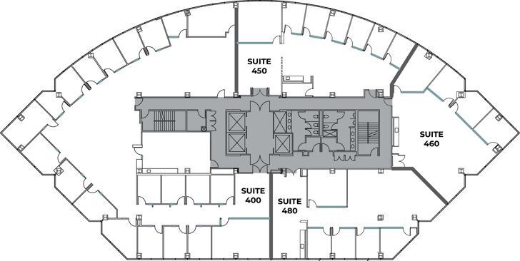 4660 La Jolla Village Dr, San Diego, CA à louer Plan d’étage– Image 1 sur 1