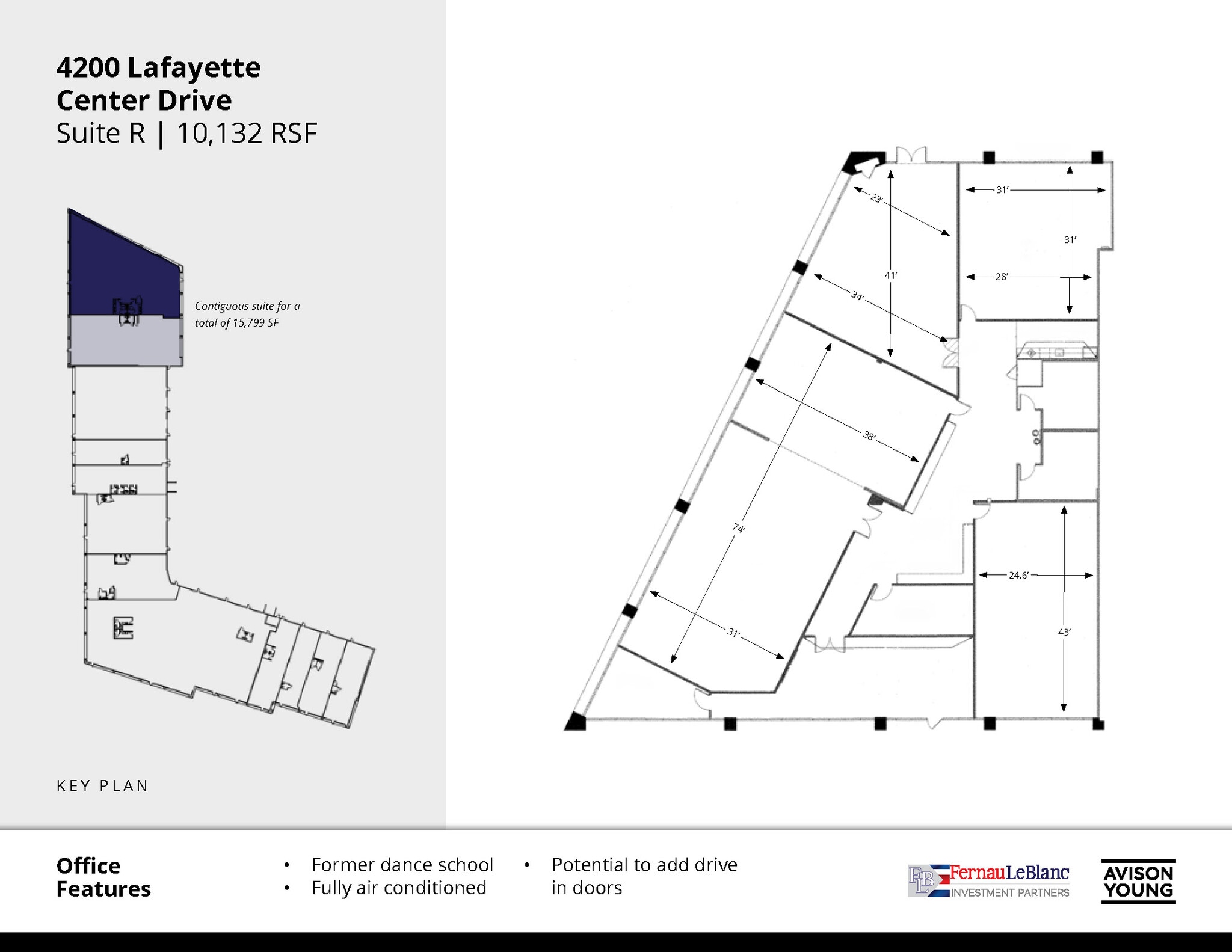 4230 Lafayette Center Dr, Chantilly, VA à louer Plan d’étage– Image 1 sur 1