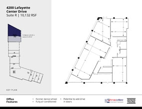 4230 Lafayette Center Dr, Chantilly, VA à louer Plan d’étage– Image 1 sur 1