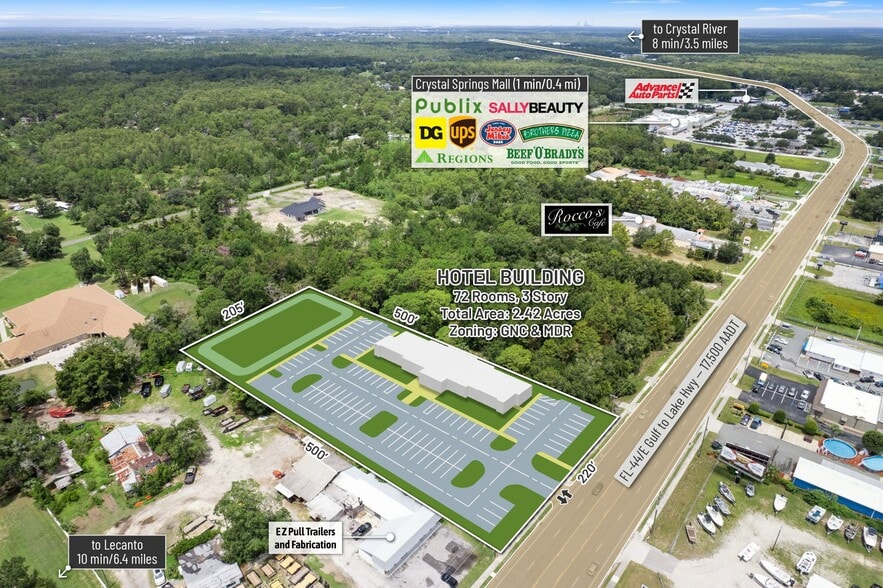 8929 E Gulf To Lake Hwy, Inverness, FL à vendre - Photo de l’immeuble – Image 2 sur 49