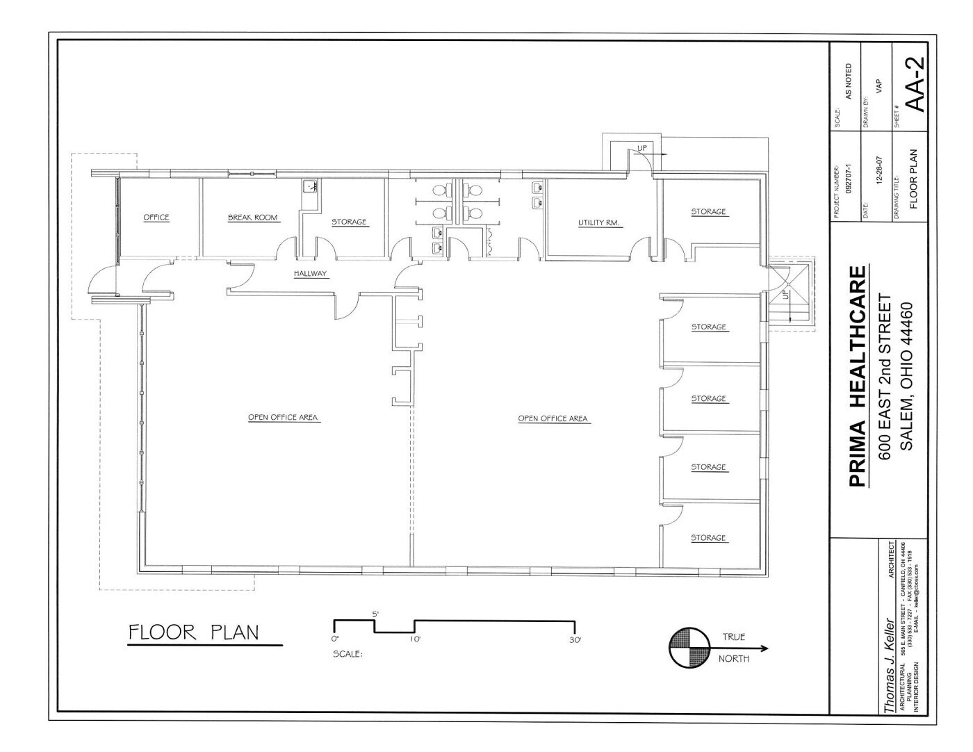 600 E 2nd St, Salem, OH à vendre Plan d’étage– Image 1 sur 4