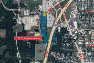 Plus de détails pour 1703 W Evergreen Ave, Effingham, IL - Terrain à vendre