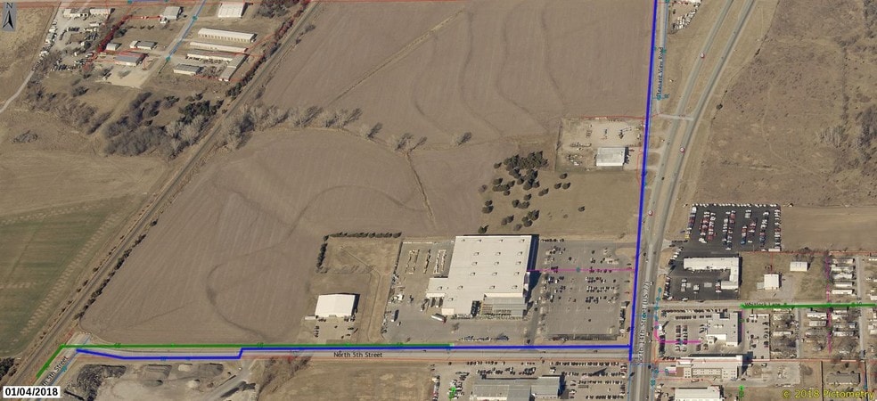 3602 N 14th St, Ponca City, OK à vendre - Aérien – Image 2 sur 2