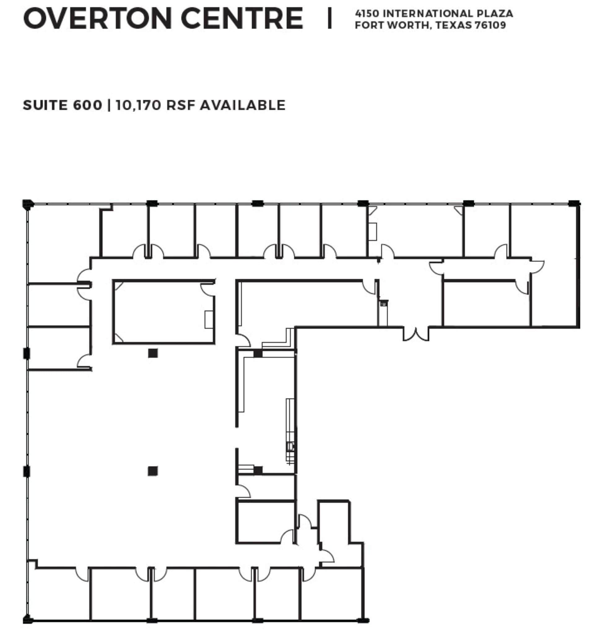 4150 International Plz, Fort Worth, TX à louer Plan d’étage– Image 1 sur 1