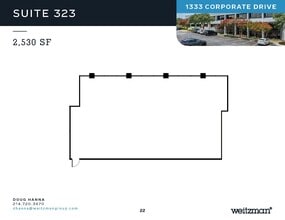 1333 Corporate Dr, Irving, TX à louer Plan d’étage– Image 1 sur 1