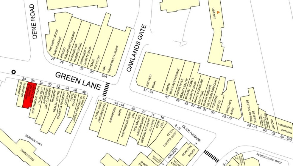 26 Green Ln, Northwood à louer - Photo de l’immeuble – Image 2 sur 4