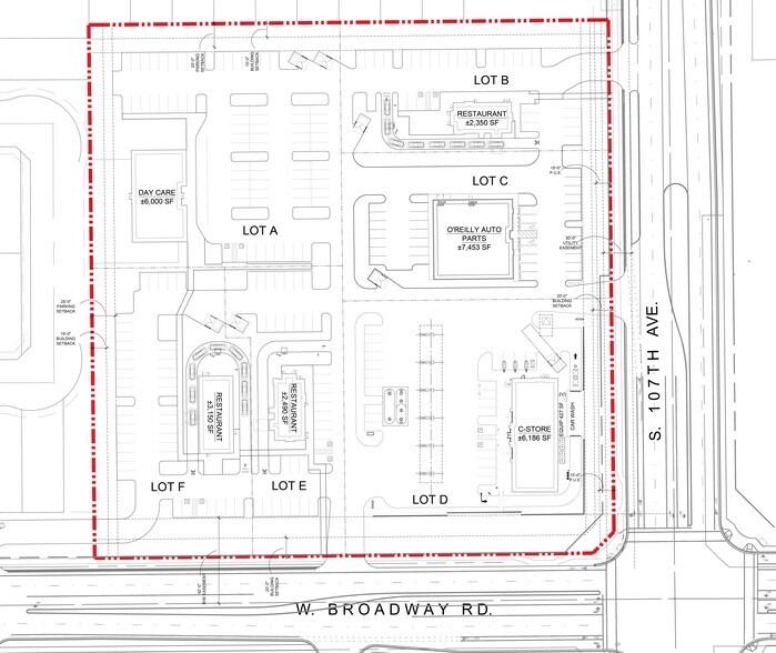 NWC 107th Ave & Broadway Rd, Tolleson, AZ à vendre - Photo de l’immeuble – Image 2 sur 2