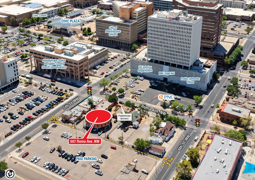 507 Roma Ave NW, Albuquerque, NM à vendre - Photo de l’immeuble – Image 2 sur 11