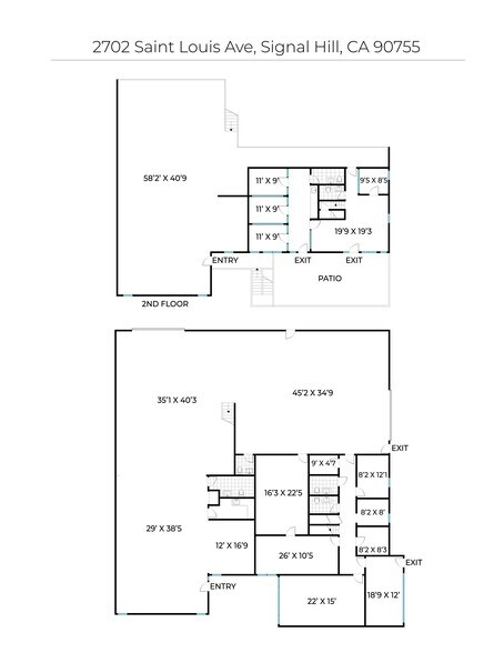 2702 Saint Louis Ave, Signal Hill, CA à louer - Plan de site – Image 1 sur 67