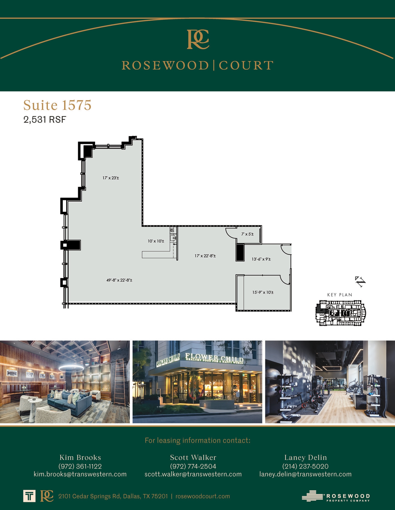 2101 Cedar Springs Rd, Dallas, TX à louer Plan d’étage– Image 1 sur 1