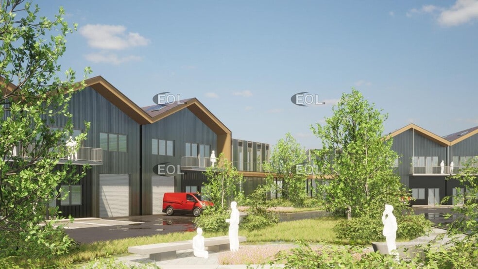 Local d’activités dans Fontenay-Trésigny à louer - Photo de l’immeuble – Image 1 sur 2