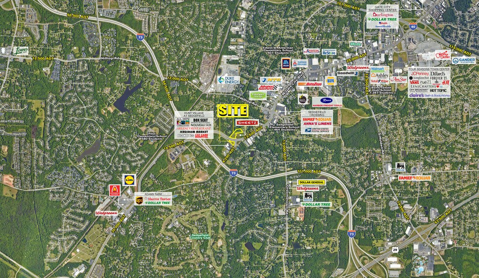 4900 High Point Rd, Greensboro, NC à vendre - Photo principale – Image 1 sur 4